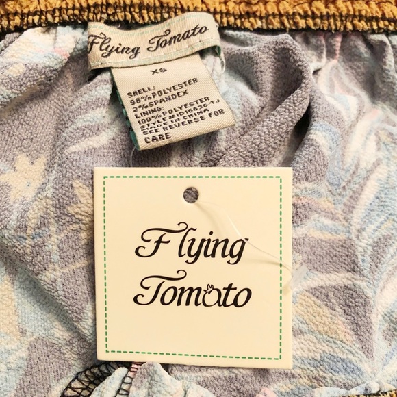 Flying Tomato Tropical Print Maxi Dress NWOT - Picture 4 of 4